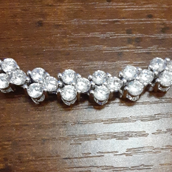 Moissanite Tennis Bracelet - Picture 3 of 7